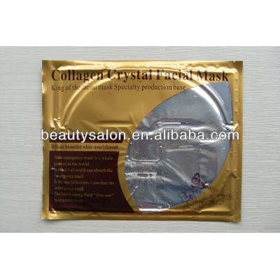 Factory cheap sale gold foil antiaging collagen crystal facial mask ZY-FM008